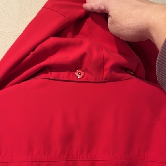 Vintage Forecaster Sport Women’s Coat Red Size Medium Zipper and Buttoned hood - Picture 8 of 16